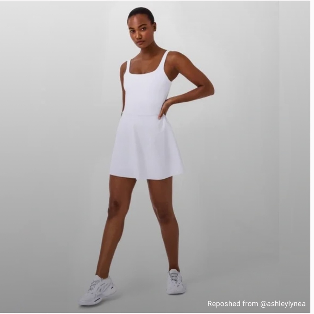 SPANX Get Moving White Athletic Dress NWT